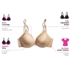 Maidenform Comfort Devotion Extra Coverage Shaping Underwire Bra 9436 -B.TEMPT’D Shop 11679880 fpx