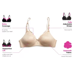 Maidenform Comfort Devotion Extra Coverage Shaping With Lift Wireless Bra 9456 -B.TEMPT’D Shop 11679881 fpx