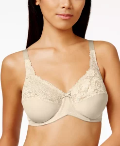 Lilyette Minimizer Comfort Lace Underwire Bra 428 -B.TEMPT’D Shop 12259890 fpx