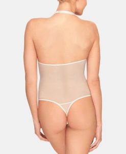 B.TEMPT'D Wacoal Women's Ciao Bella Lingerie Lace Halter Bodysuit 936144 -B.TEMPT’D Shop 12338834 fpx