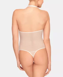 B.TEMPT'D Wacoal Women's Ciao Bella Lingerie Lace Halter Bodysuit 936144 -B.TEMPT’D Shop 12338834 fpx