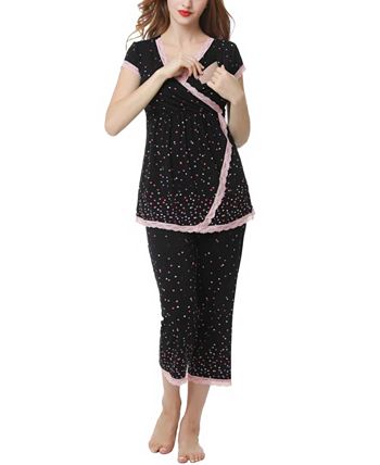 Kimi & Kai Joyce Maternity Nursing Pajama Set Kimi + Kai Kimi & Kai Joyce Maternity Nursing Pajama Set -B.TEMPT’D Shop