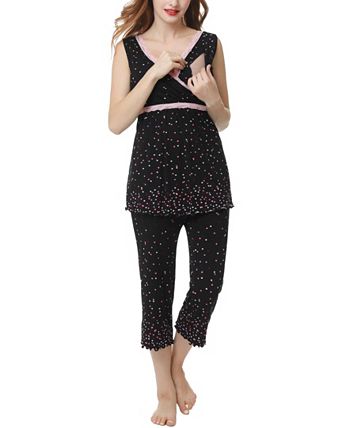 Kimi & Kai Joy Maternity Nursing Pajama Set Kimi + Kai Kimi & Kai Joy Maternity Nursing Pajama Set -B.TEMPT’D Shop