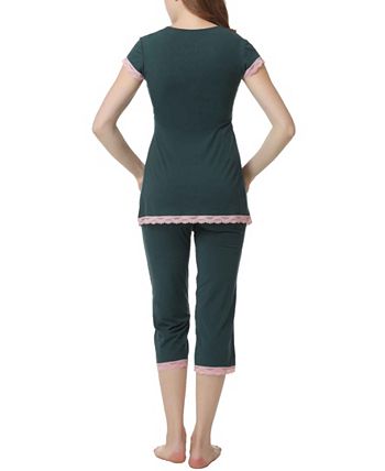 Kimi & Kai Cindy Maternity Nursing Pajama Set Kimi + Kai Kimi & Kai Cindy Maternity Nursing Pajama Set -B.TEMPT’D Shop
