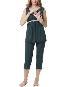 Kimi + Kai Kimi & Kai Penny Maternity Nursing Pajama Set