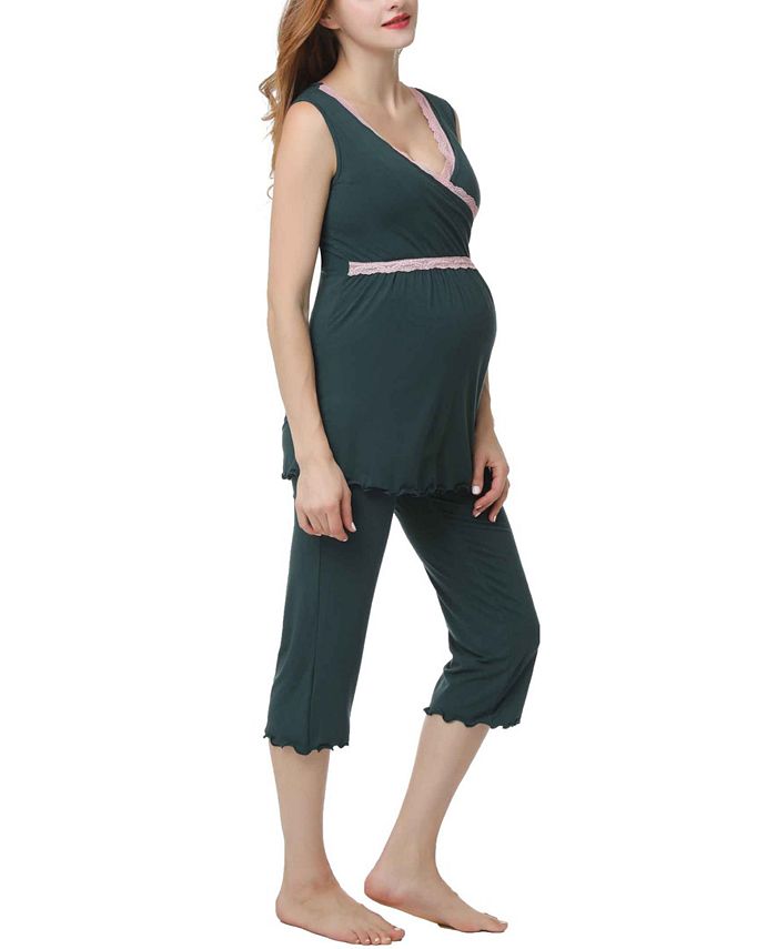 Kimi & Kai Penny Maternity Nursing Pajama Set Kimi + Kai Kimi & Kai Penny Maternity Nursing Pajama Set -B.TEMPT’D Shop