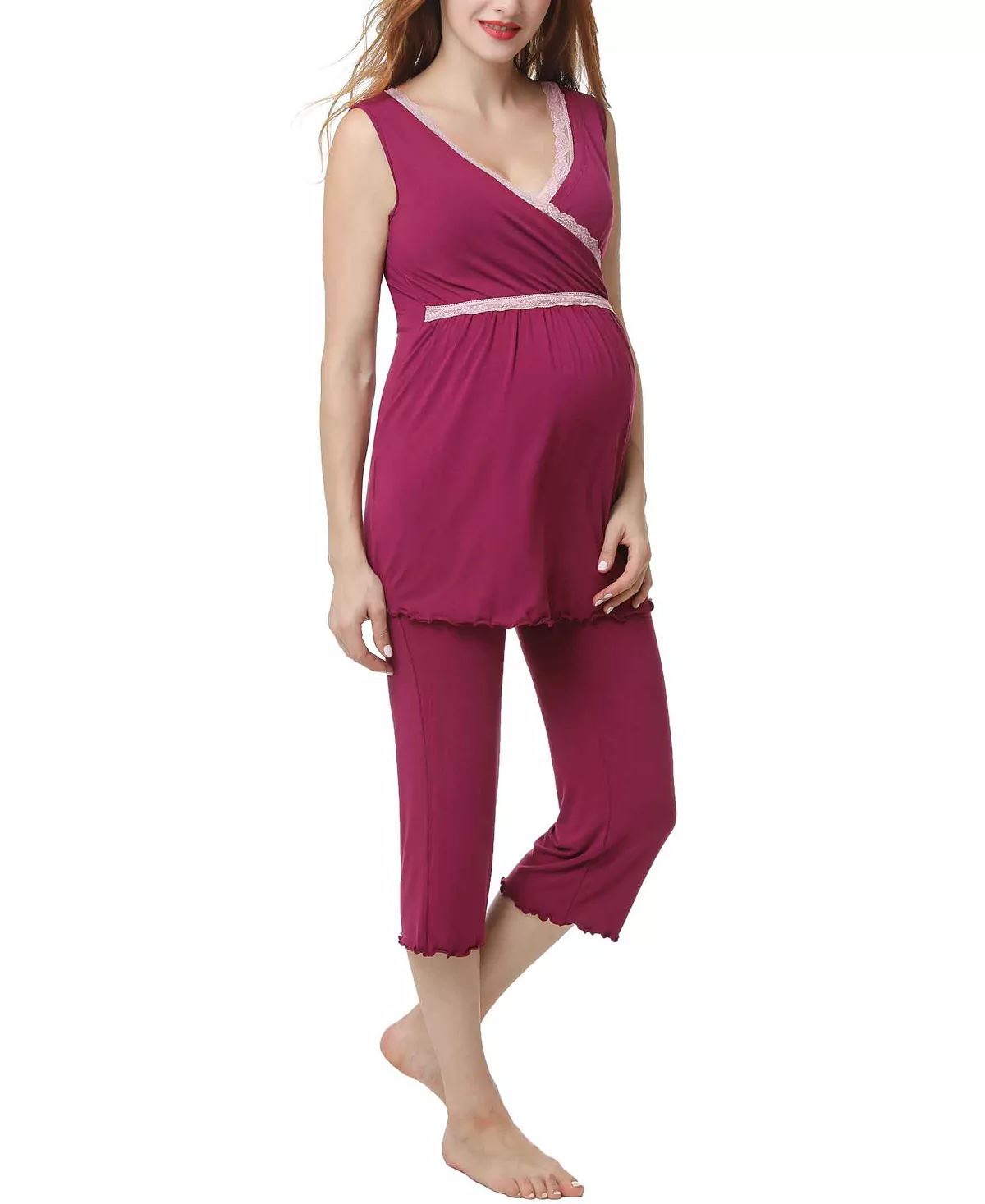 Kimi & Kai Penny Maternity Nursing Pajama Set Kimi + Kai Kimi & Kai Penny Maternity Nursing Pajama Set -B.TEMPT’D Shop