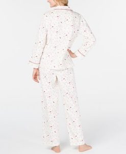 Charter Club Printed Cotton Flannel Pajama Set, Created For Macy's -B.TEMPT’D Shop 14313570 fpx