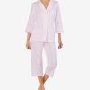 Lauren Ralph Lauren 3/4 Sleeve Classic Notch Collar Capri Pajama Set 2 Lauren Ralph Lauren 3/4 Sleeve Classic Notch Collar Capri Pajama Set -B.TEMPT’D Shop 15205520 fpx