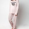 MOOD Pajamas Ood Pajama Soft Feather Long- Sleeve Pajama Set -B.TEMPT’D Shop 15886616 fpx