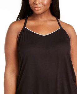 Alfani Plus Size Knit Tank Top Pajama Set, Created For Macy's -B.TEMPT’D Shop 16273080 fpx