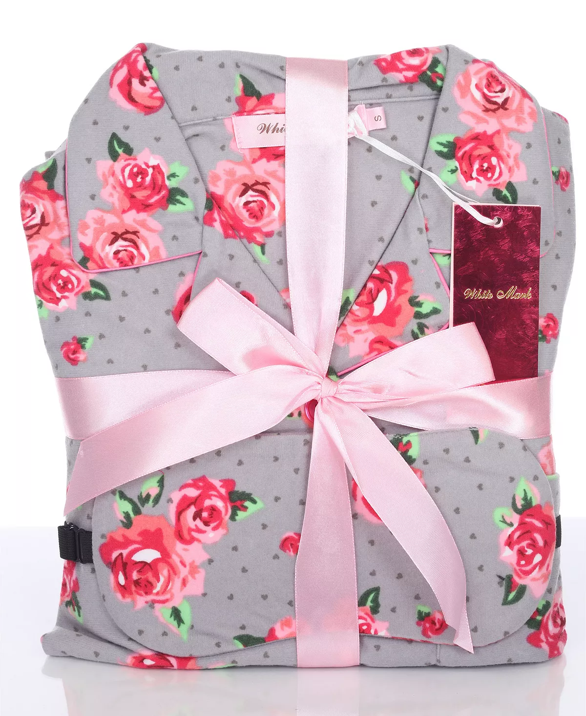 Plus Size 3-Piece Pajama Set White Mark Plus Size 3-Piece Pajama Set -B.TEMPT’D Shop