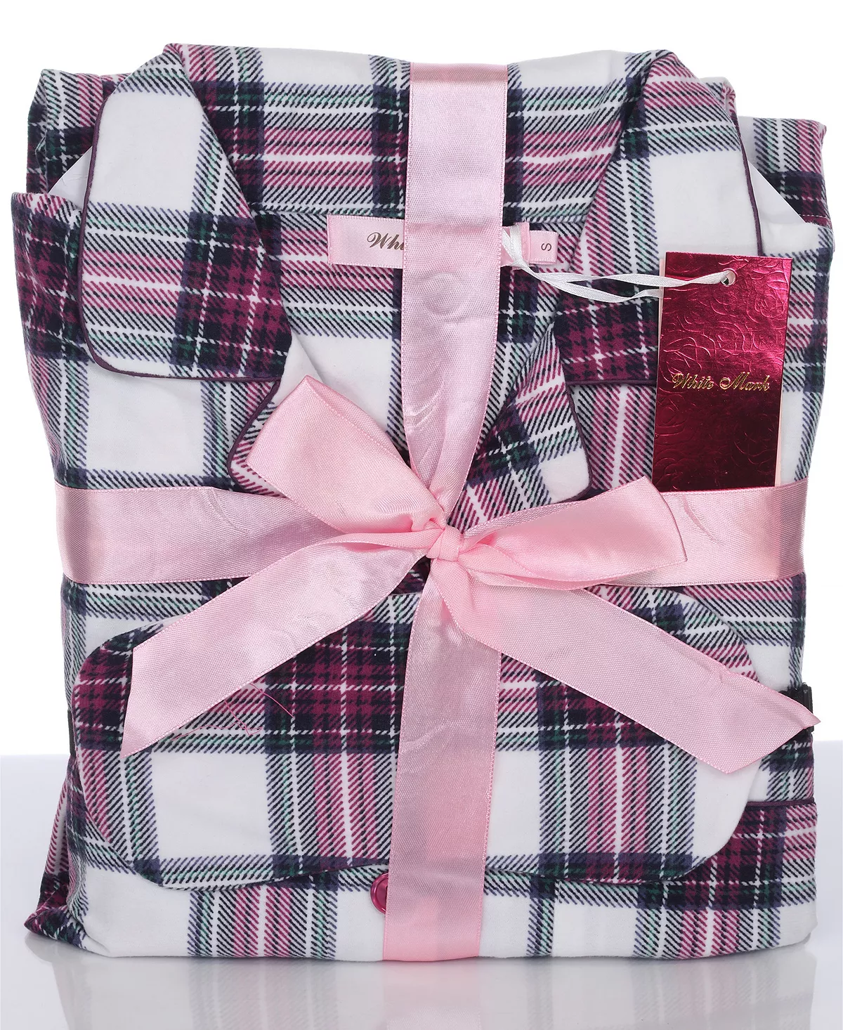 Plus Size 3-Piece Pajama Set White Mark Plus Size 3-Piece Pajama Set -B.TEMPT’D Shop