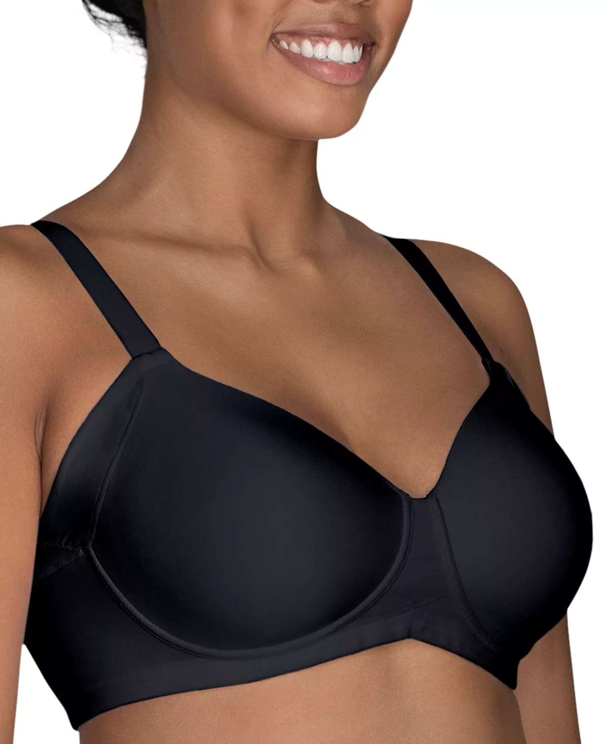 Women's Beauty Back® Full Figure Wirefree Extended Side And Back Smoother Bra 71267 Vanity Fair® Women's Beauty Back® Full Figure Wirefree Extended Side And Back Smoother Bra 71267 -B.TEMPT’D Shop