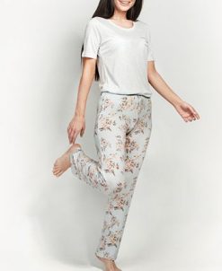 MOOD Pajamas Ultra Soft Floral Short Sleeve Pajama Set 4 MOOD Pajamas Ultra Soft Floral Short Sleeve Pajama Set -B.TEMPT’D Shop 17095696 fpx