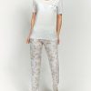 MOOD Pajamas Ultra Soft Floral Short Sleeve Pajama Set 1 MOOD Pajamas Ultra Soft Floral Short Sleeve Pajama Set -B.TEMPT’D Shop 17095704 fpx