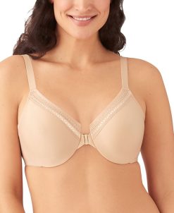Wacoal Men's Perfect Primer Front-Close Underwire Bra 855313