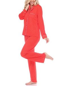 White Mark Omen's Pajama Set, 2 Piece 4 White Mark Omen's Pajama Set, 2 Piece -B.TEMPT’D Shop 18043259 fpx