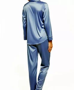 ICollection Women's Notch Collar Pajama Pant Set -B.TEMPT’D Shop 18069145 fpx