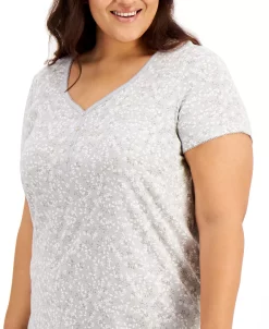 Charter Club The Everyday Cotton Plus Size Sleep Shirt, Created For Macy's 5 Charter Club The Everyday Cotton Plus Size Sleep Shirt, Created For Macy's -B.TEMPT’D Shop 18148737 fpx