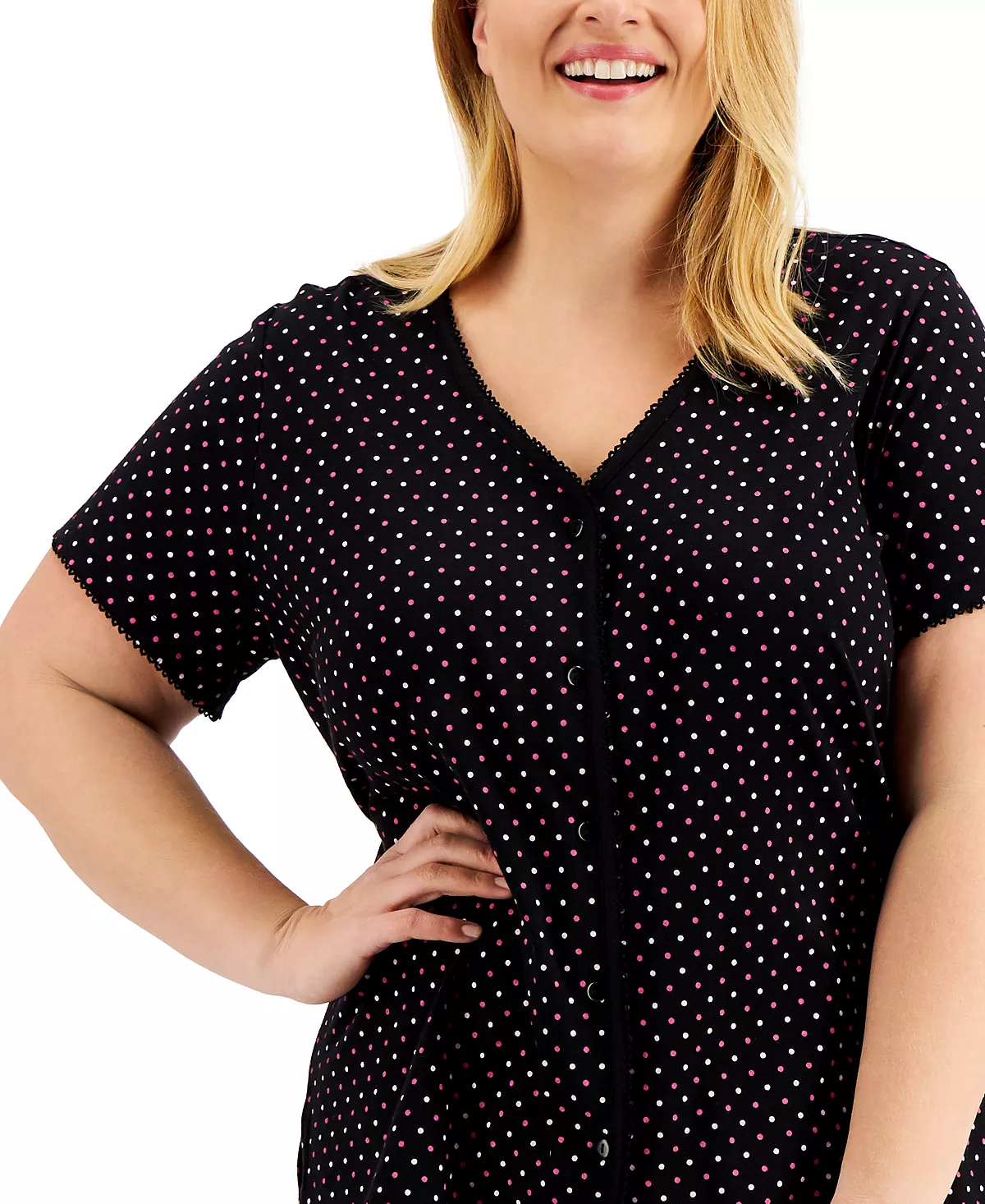 The Everyday Cotton Plus Size Capri Pajamas Set, Created For Macy's Charter Club The Everyday Cotton Plus Size Capri Pajamas Set, Created For Macy's -B.TEMPT’D Shop