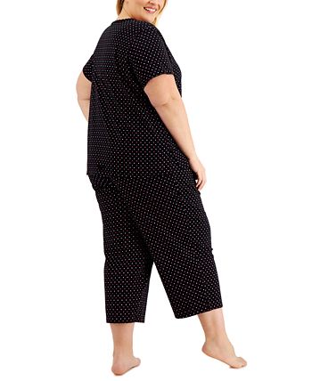 The Everyday Cotton Plus Size Capri Pajamas Set, Created For Macy's Charter Club The Everyday Cotton Plus Size Capri Pajamas Set, Created For Macy's -B.TEMPT’D Shop