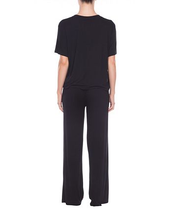 Women's All American Printed Loungewear Set Honeydew Women's All American Printed Loungewear Set -B.TEMPT’D Shop