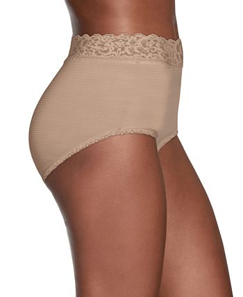 lattering Lace Stretch Brief Underwear 13281, Also Available In Extended Sizes Vanity Fair® Lattering Lace Stretch Brief Underwear 13281, Also Available In Extended Sizes -B.TEMPT’D Shop