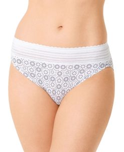 Warner's ® No Pinching No Problems® Dig-Free Comfort Waist With Lace Microfiber Hi-Cut 5109