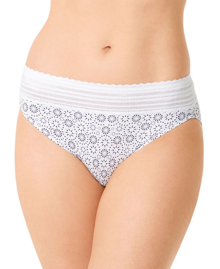 ® No Pinching No Problems® Dig-Free Comfort Waist With Lace Microfiber Hi-Cut 5109 Warner's ® No Pinching No Problems® Dig-Free Comfort Waist With Lace Microfiber Hi-Cut 5109 -B.TEMPT’D Shop