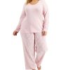 Charter Club Plus Size Long-Sleeve Top & Printed Pants Cotton Pajama Set, Created For Macy's 2 Charter Club Plus Size Long-Sleeve Top & Printed Pants Cotton Pajama Set, Created For Macy's -B.TEMPT’D Shop 19224715 fpx
