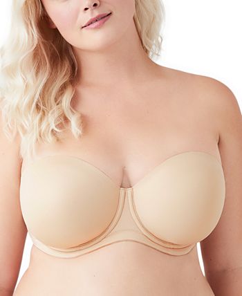 Red Carpet Full Figure Underwire Strapless Bra 854119, Up To I Cup Wacoal Red Carpet Full Figure Underwire Strapless Bra 854119, Up To I Cup -B.TEMPT’D Shop