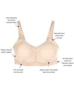 Wacoal Men's Perfect Primer Wire Free Bra 852313, Up To DDD Cup 5 Wacoal Men's Perfect Primer Wire Free Bra 852313, Up To DDD Cup -B.TEMPT’D Shop 19234106 fpx