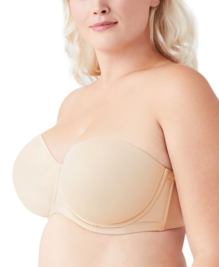 Red Carpet Full Figure Underwire Strapless Bra 854119, Up To I Cup Wacoal Red Carpet Full Figure Underwire Strapless Bra 854119, Up To I Cup -B.TEMPT’D Shop