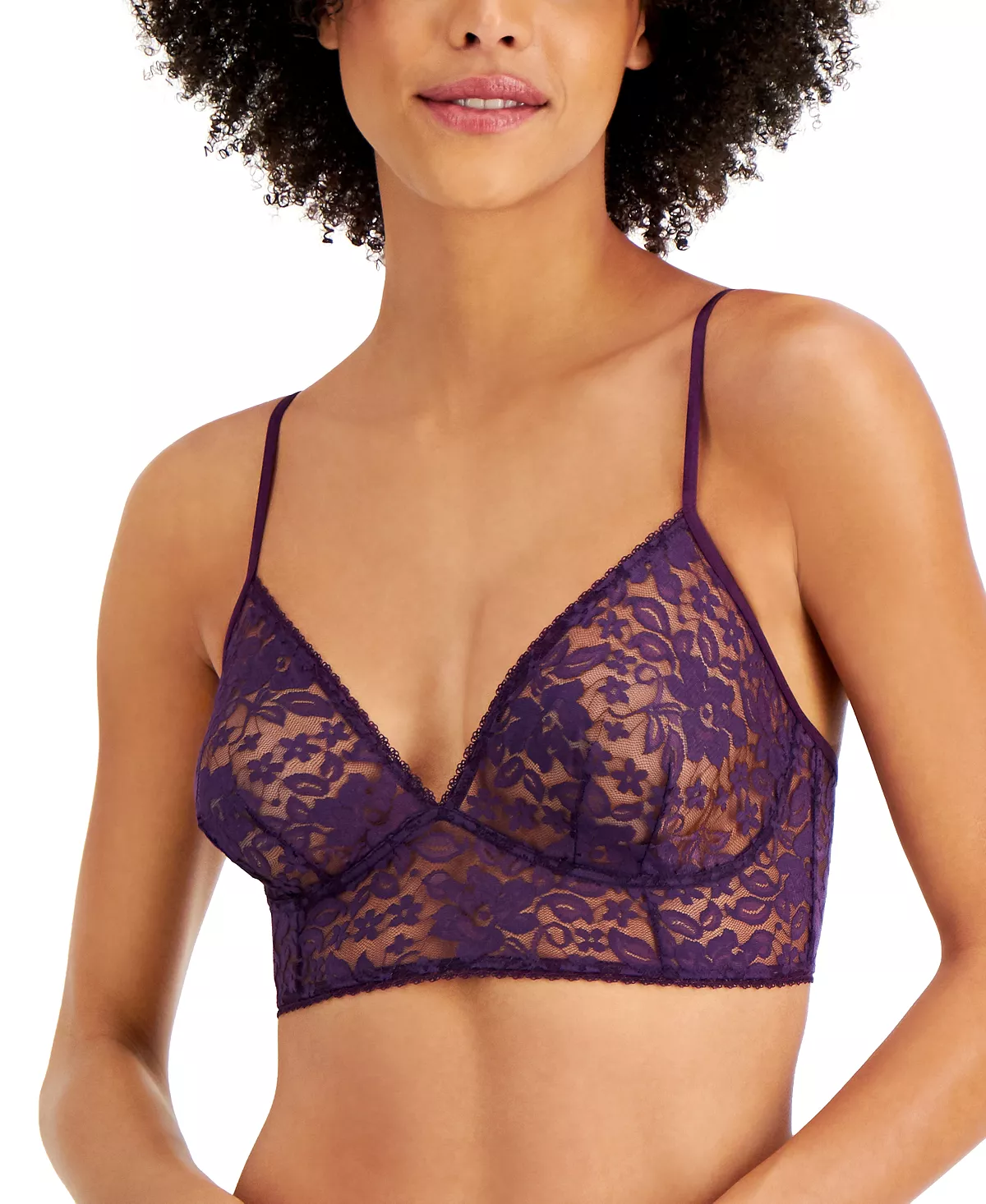 Women's Lace Bralette Lingerie, Created For Macy's INC International Concepts Women's Lace Bralette Lingerie, Created For Macy's -B.TEMPT’D Shop