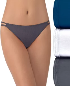Vanity Fair® 3 Pack Illumination String Bikini Panty -B.TEMPT’D Shop 19375305 fpx