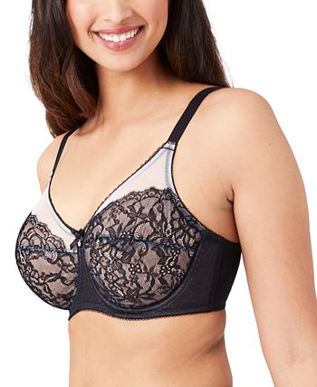 Retro Chic Full-Figure Underwire Bra 855186, Up To I Cup Wacoal Retro Chic Full-Figure Underwire Bra 855186, Up To I Cup -B.TEMPT’D Shop