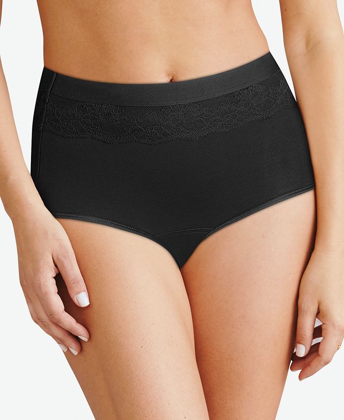 Women's Beautifully Confident Brief Period Underwear With Light Leak Protection DFLLB1 Bali Women's Beautifully Confident Brief Period Underwear With Light Leak Protection DFLLB1 -B.TEMPT’D Shop