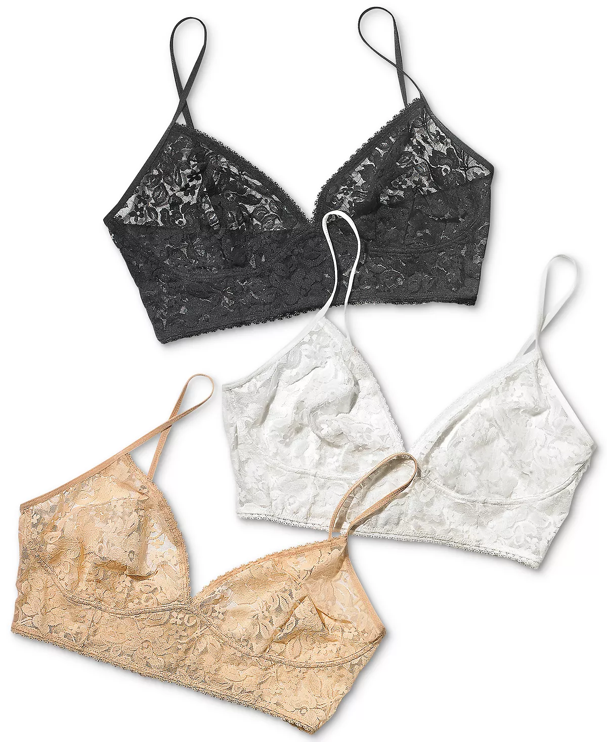 Women's Lace Bralette Lingerie, Created For Macy's INC International Concepts Women's Lace Bralette Lingerie, Created For Macy's -B.TEMPT’D Shop