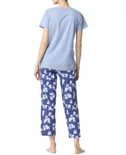 Hue Women's Sleepwell Pajama Skimmer Set With Temperature Regulating Technology 5 Hue Women's Sleepwell Pajama Skimmer Set With Temperature Regulating Technology -B.TEMPT’D Shop 19432095 fpx
