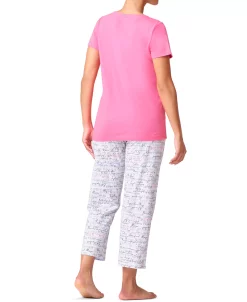 Hue Women's Sleepwell Pajama Skimmer Set With Temperature Regulating Technology 8 Hue Women's Sleepwell Pajama Skimmer Set With Temperature Regulating Technology -B.TEMPT’D Shop 19432098 fpx