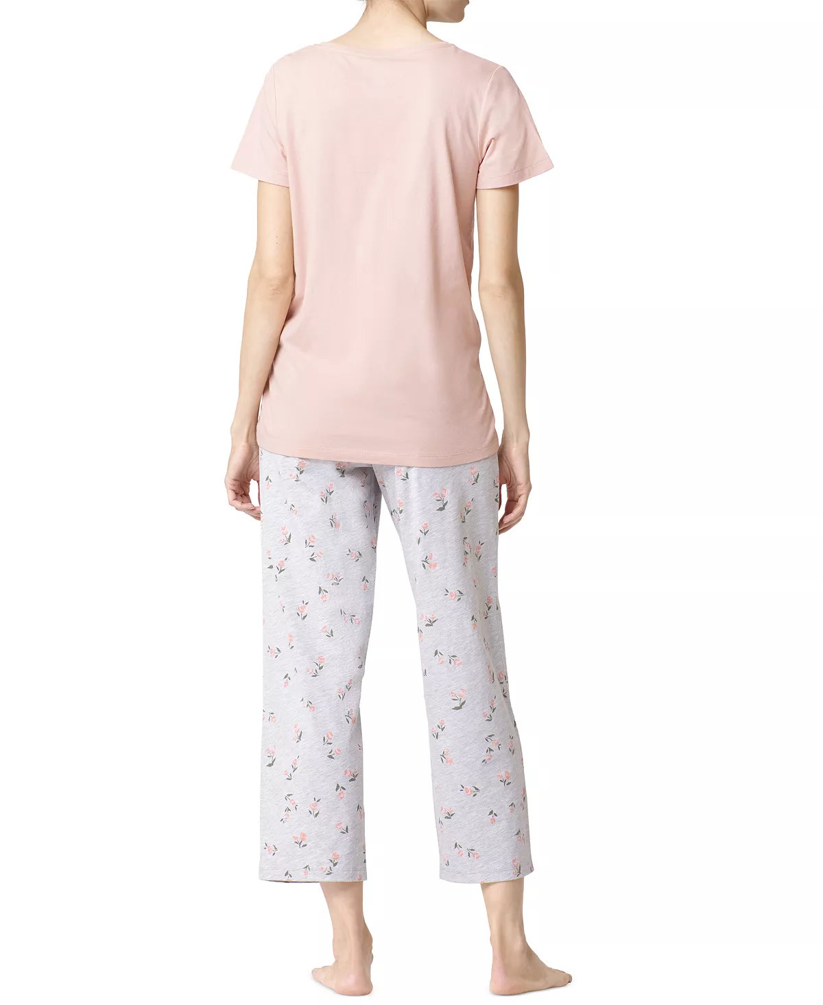 Women's Sleepwell Pajama Skimmer Set With Temperature Regulating Technology Hue Women's Sleepwell Pajama Skimmer Set With Temperature Regulating Technology -B.TEMPT’D Shop