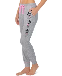 Disney Mickey & Minnie Mouse Jogger Pajama Pants -B.TEMPT’D Shop 19667073 fpx