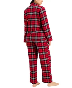 Charter Club Printed Cotton Flannel Pajama Set, Created For Macy's -B.TEMPT’D Shop 19728790 fpx