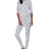 Lauren Ralph Lauren Brushed Knit Henley Pajama Set 2 Lauren Ralph Lauren Brushed Knit Henley Pajama Set -B.TEMPT’D Shop 19741478 fpx