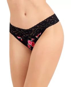 INC International Concepts Women's Lace-Trim Thong Underwear, Created For Macy's -B.TEMPT’D Shop 19877275 fpx