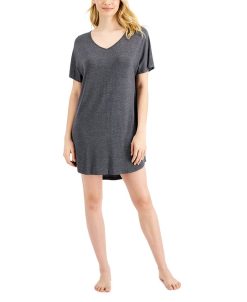 Alfani Women's V-Neck Sleep Shirt, Created For Macy's
