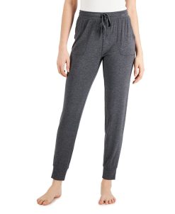 Alfani Heathered Essential Jogger Pants, Created For Macy's