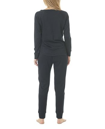 Women's Hacci Long Sleeve Pajama Set Splendid Women's Hacci Long Sleeve Pajama Set -B.TEMPT’D Shop