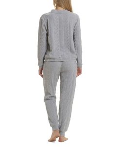 Splendid Women's Ellie Cable Knit 2 Piece Pajama Set 6 Splendid Women's Ellie Cable Knit 2 Piece Pajama Set -B.TEMPT’D Shop 20338349 fpx